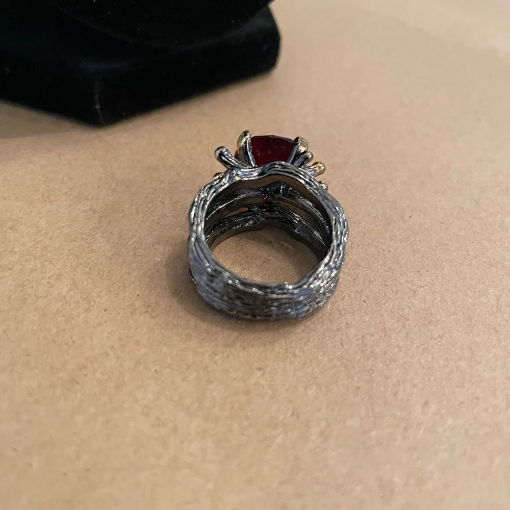 Solid Sterling Silver Stamped 925 Two-Tone Silver… - image 8